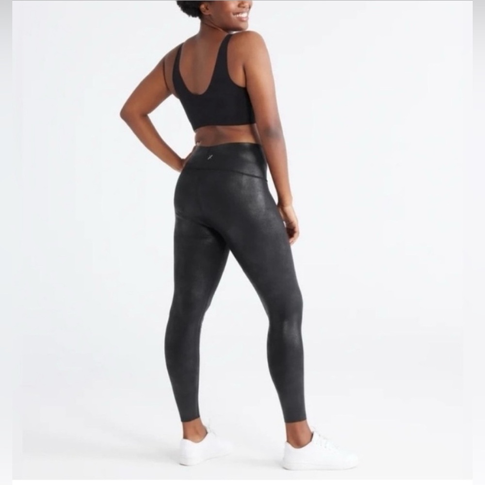 Knix Size XXL High-Waisted Contour Leggings - Black Glitter